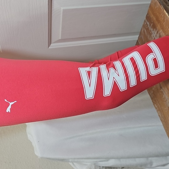 Puma Tight Fit Pink Leggings - Picture 5 of 8